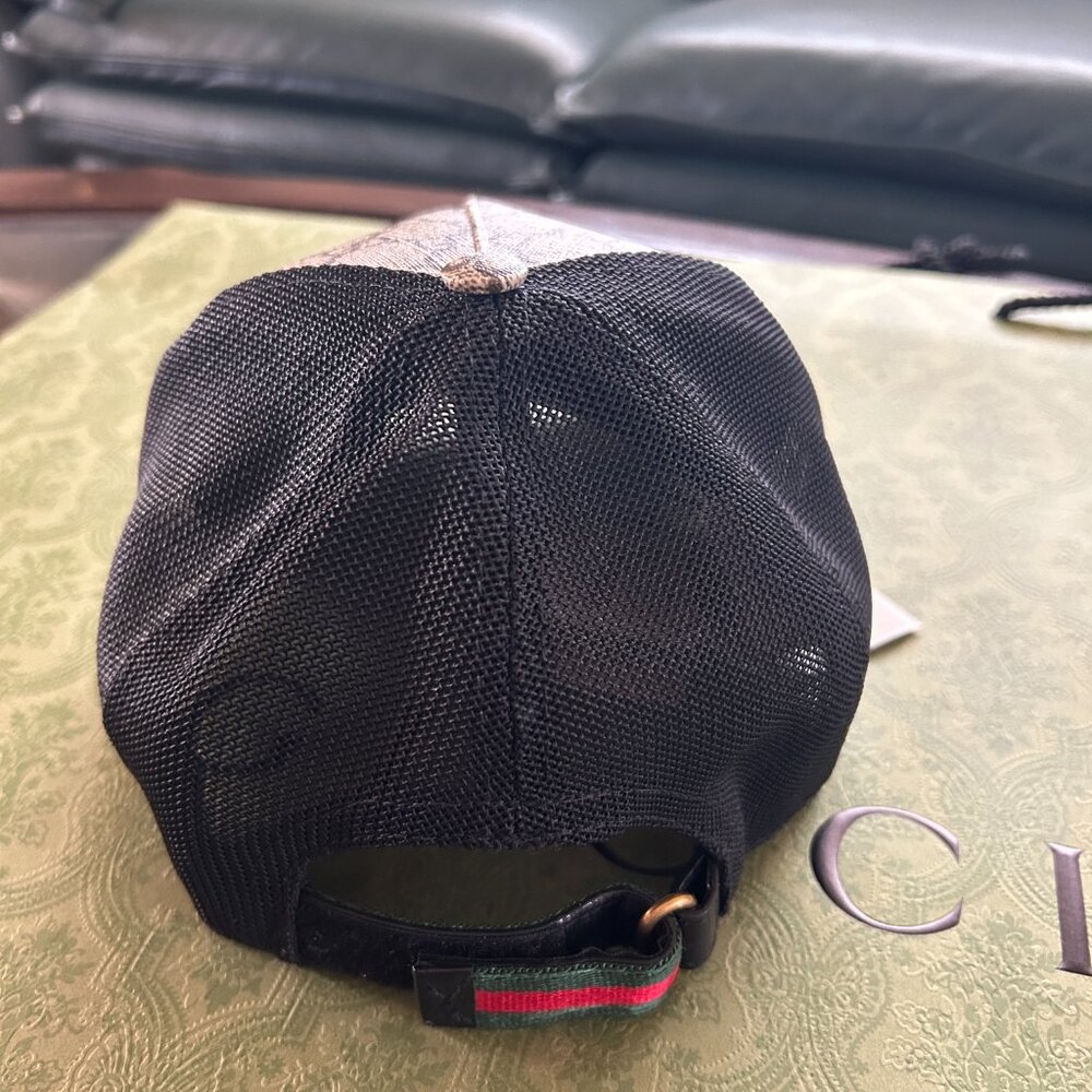 NWT gucci GG Supreme Tiger Baseball Cap 426887 - Picture 5 of 11